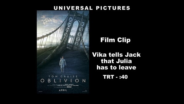 Oblivion - EXTRAIT VOST Tu a des souvenirs ?