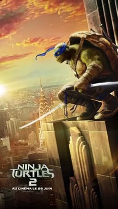 "Ninja Turtles 2" - POSTER ANIME - Leonardo