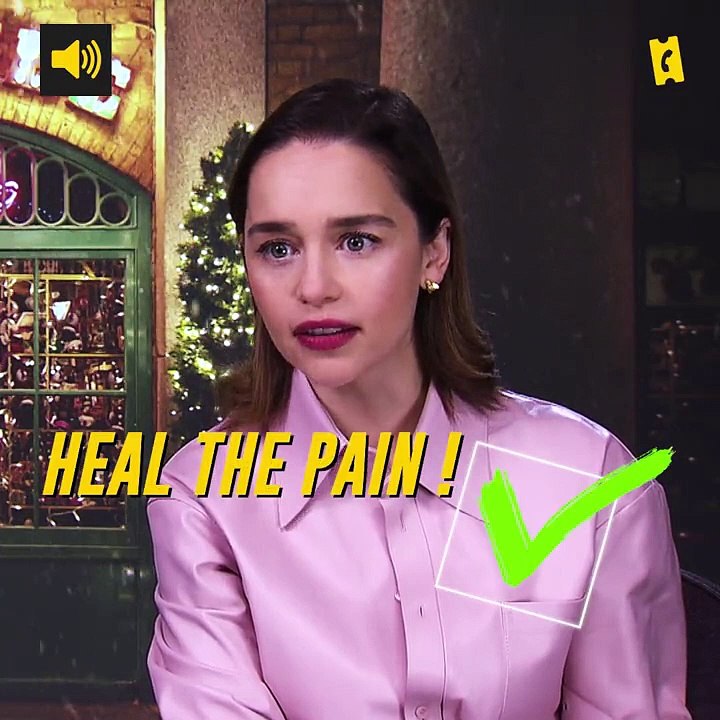 Last Christmas : notre interview blind-test avec Emilia Clarke !