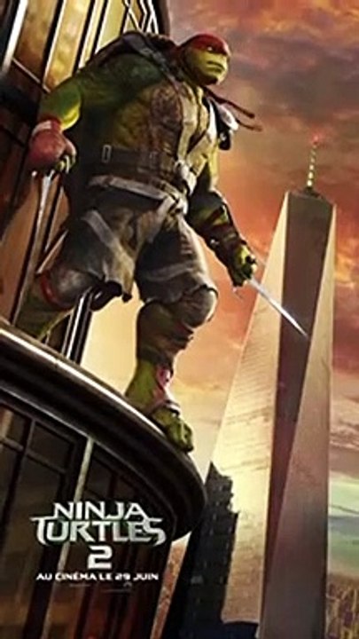 "Ninja Turtles 2" - POSTER ANIME - Raphael