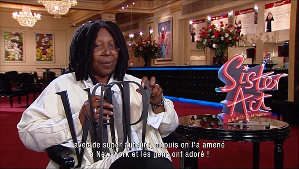 Marie-Christine Darah, Whoopi Goldberg Interview : Sister Act