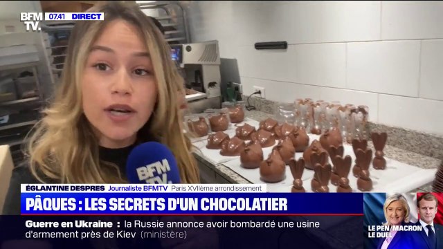 Chocolats de Pâques: les secrets d'un chef