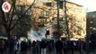 Des manifestants dénonçant l'intention d'un groupuscule d'extrême droite de brûler un Coran à Örebro dans le centre de la Suède s'en sont pris à la police, faisant plusieurs blessés