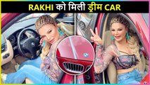 Wow! Rakhi Sawant Got Her Dream Car, First Look Of Her BMW