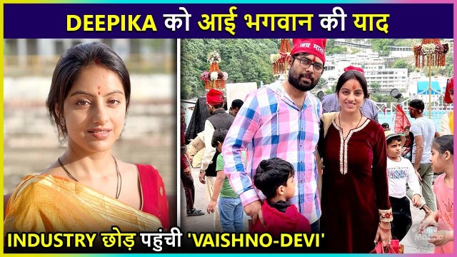 After Quitting Showbiz Deepika Singh Travels To 'Vaishno Devi ' For Darshan