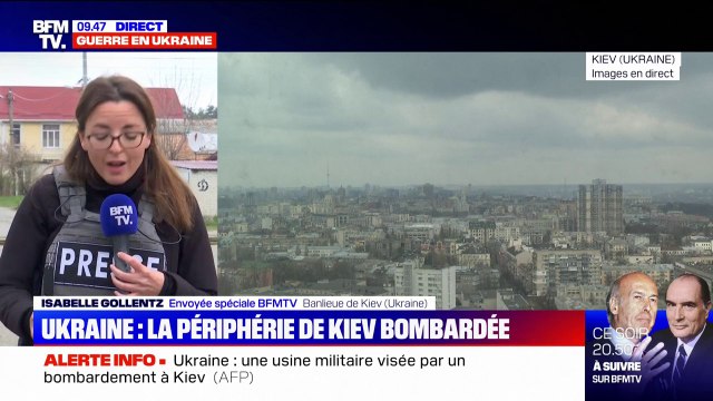 Guerre en Ukraine: de nouvelles frappes ont touché la banlieue de Kiev