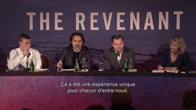 The Revenant - BONUS VOST La conférence de presse