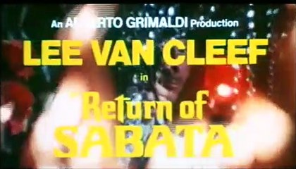 Le Retour de Sabata Bande-annonce VO