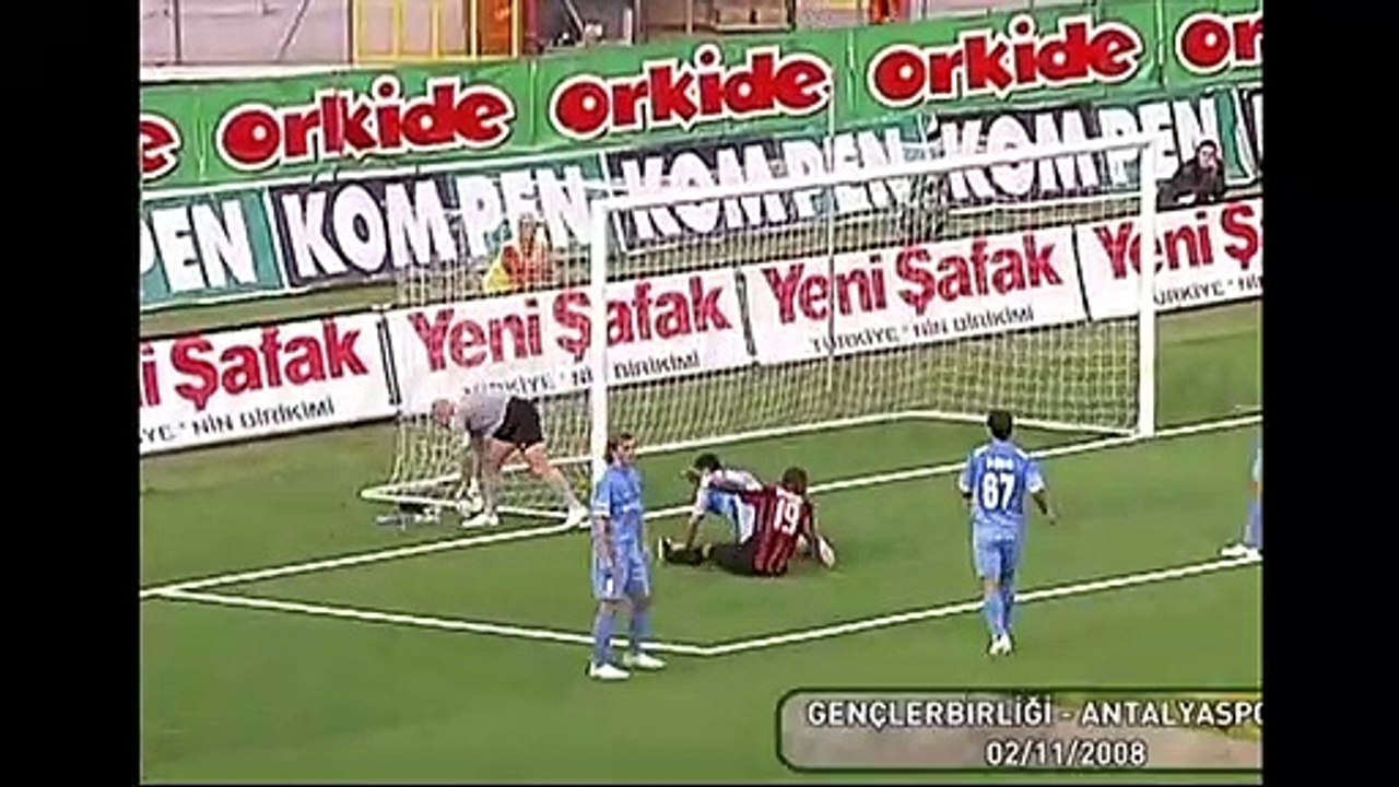 Gençlerbirliği 1-2 Antalyaspor 02.11.2008 - 2008-2009 Turkish Super League Matchday 9