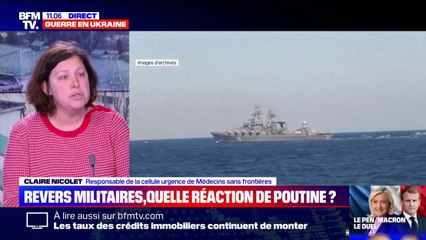 Claire Nicolet (Médecins sans frontières) à propos des Ukrainiens: "Ils sont très dignes et demandent très peu"