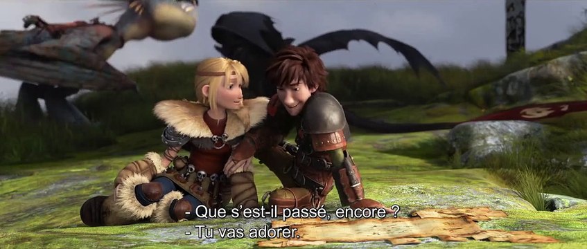 Dragons 2 - EXTRAIT VOST Astrid et Harold