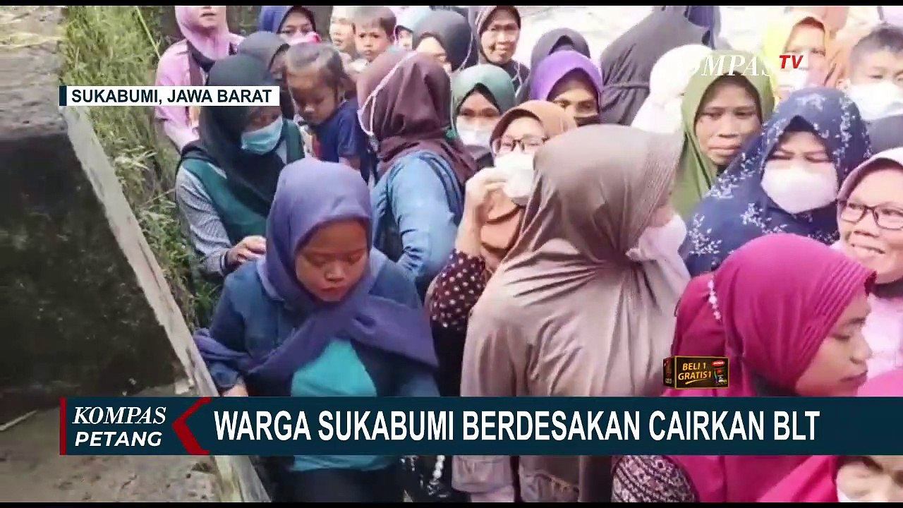 Cairkan BLT Pemerintah Rp 500 Ribu, Ribuan Kepala Keluarga di Sejumlah Daerah Rela Berdesakan