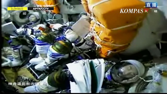 Tuntaskan Misi Luar Angkasa, Astronot Perempuan Pertama China Wang Yaping Mendarat ke Bumi