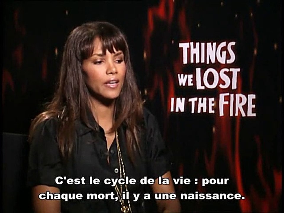 Halle Berry, Susanne Bier Interview : Nos souvenirs brûlés