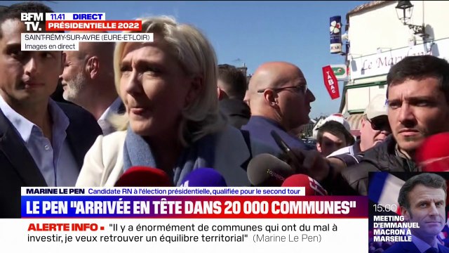 Marine Le Pen se dit extrêmement sereine pour le débat d'entre-deux-tours
