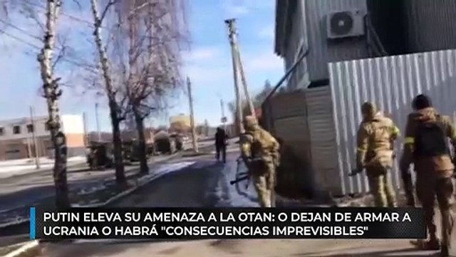 Putin eleva su amenaza a la OTAN: o dejan de armar a Ucrania o habrá consecuencias imprevisibles