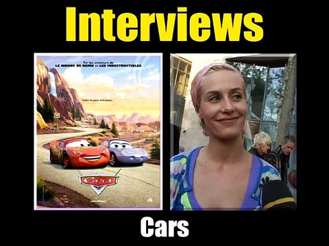 Darla K. Anderson, Guillaume Canet, Cécile de France, Bernard-Pierre Donnadieu, John Lasseter Interview : Cars