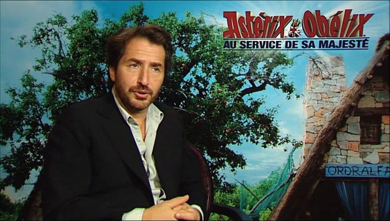 Edouard Baer, Anne Goscinny, Albert Uderzo Interview : Astérix et Obélix : au service de Sa Majesté