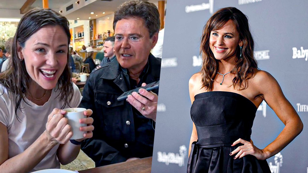 Jennifer Garner Gets Early Birthday Surprise From Her Crush Donny Osmond