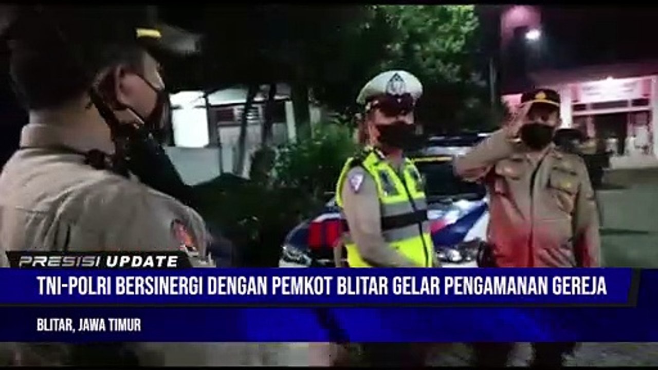 Polres Blitar Kota Gelar Pengamanan Di Gereja Katolik Santo Yusup Saat Perayaan Jumat Agung