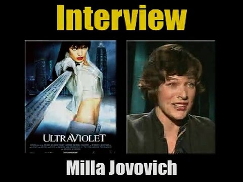Milla Jovovich Interview 2: Ultraviolet