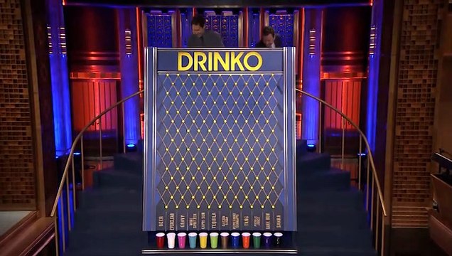 Paul Rudd et Jimmy Fallon essayent un jeu à boire !