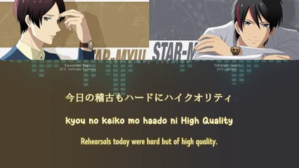 CROSS X TALK - Sawatari Eigo x Toraishi Izumi (lyrics)