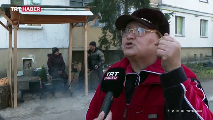 Irpin'de kalanlar, hayata tutunmaya çalışıyor