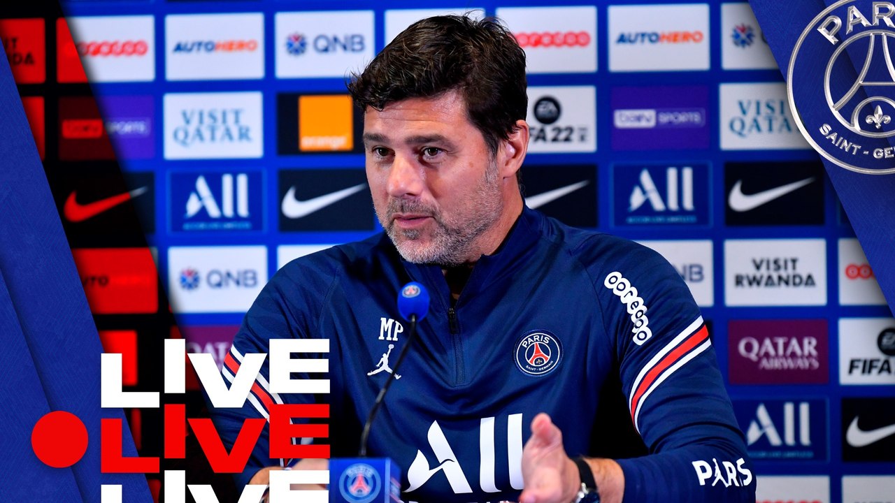 Replay: Conférence de presse de Mauricio Pochettino avant Paris Saint-Germain - Olympique de Marseille