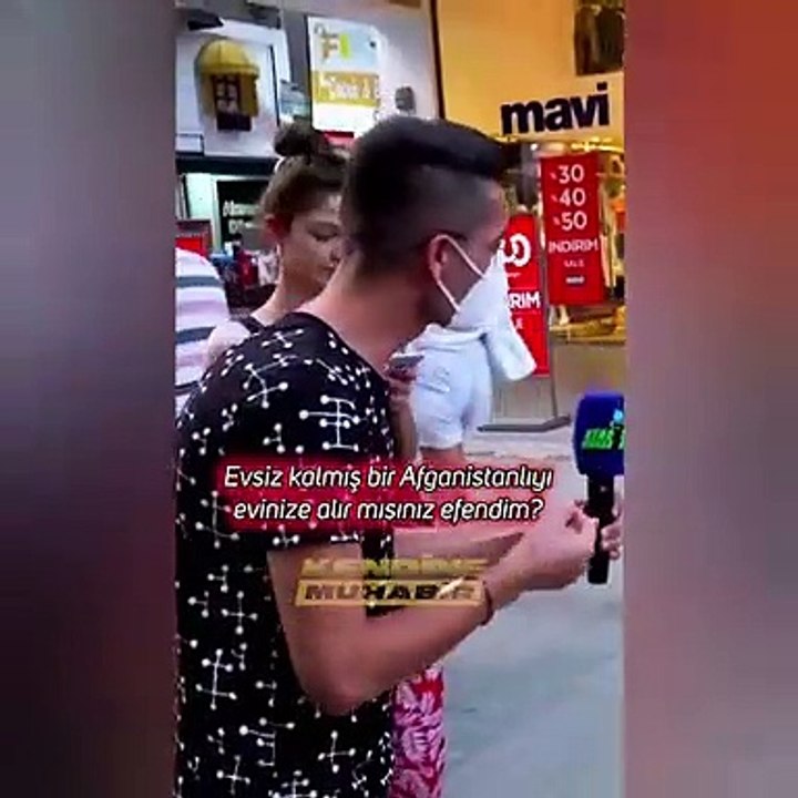 "Afganları evimize alırız" sosyal deneyinde insanların komik halleri