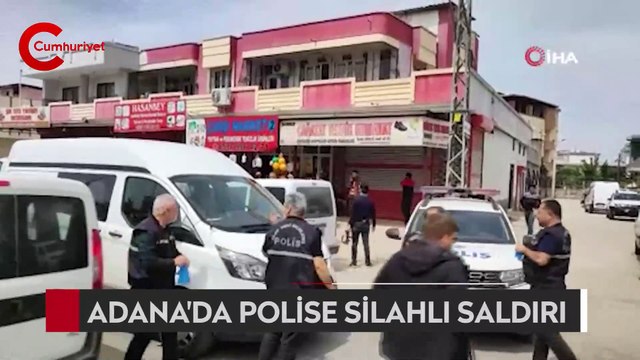 Adana'da kendisini almaya gelen polislere ateş açtı: 1 ağır yaralı