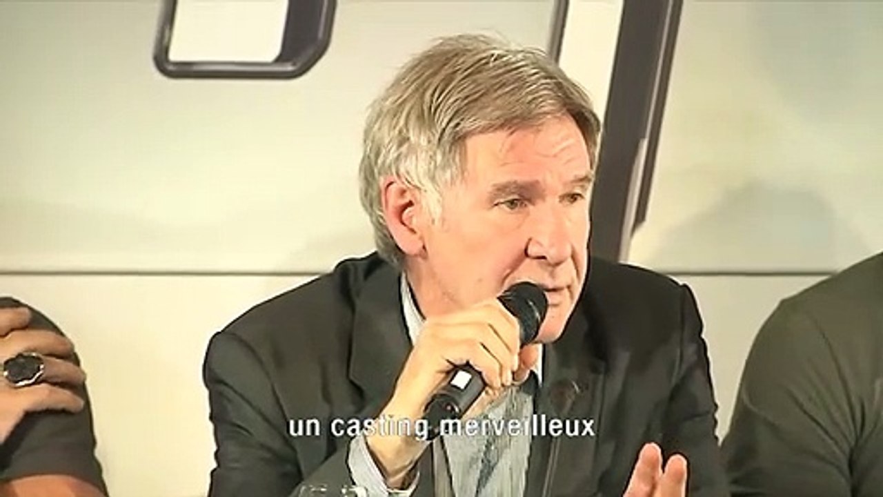 Harrison Ford à propos de "Star Wars : Episode VII"