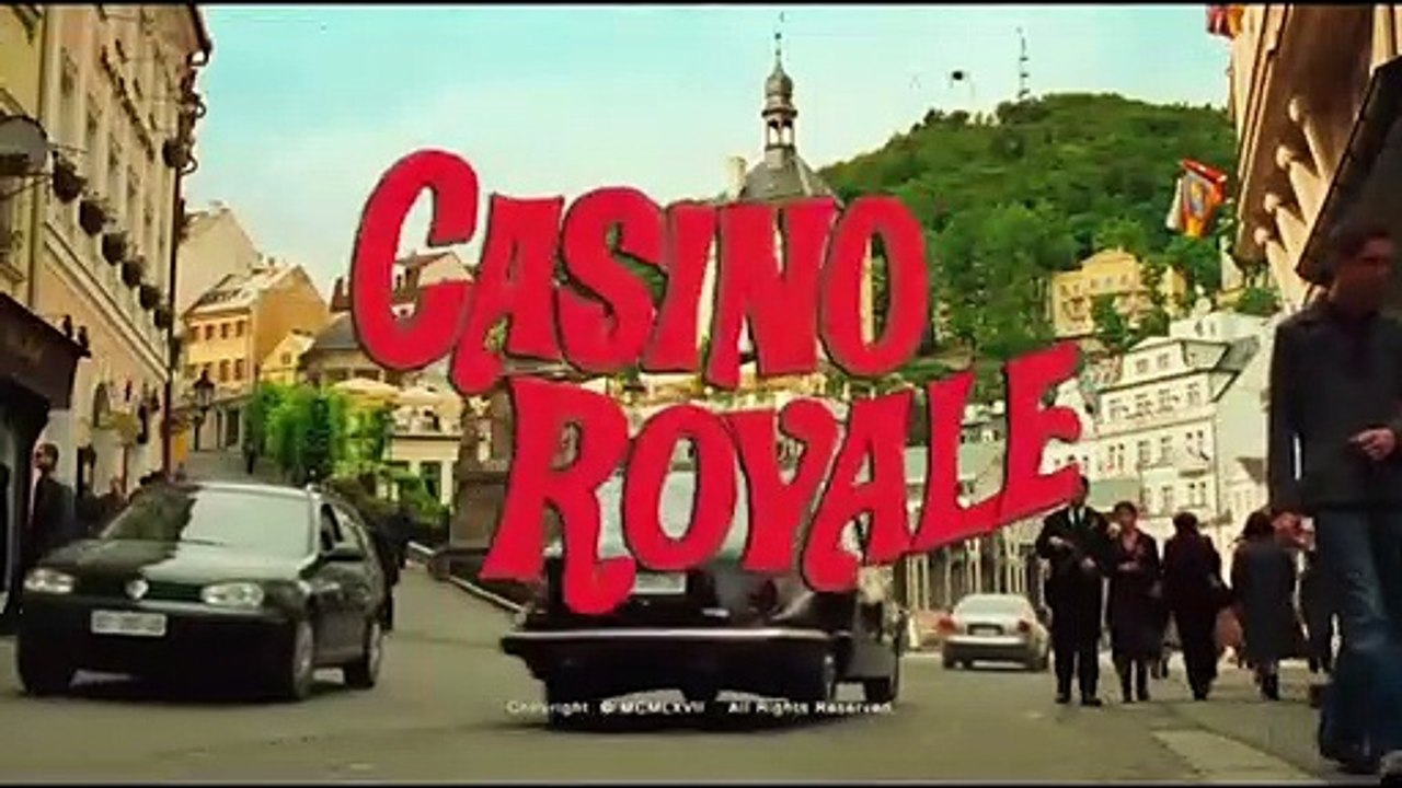La bande-annonce de Casino Royale en mode "old school"