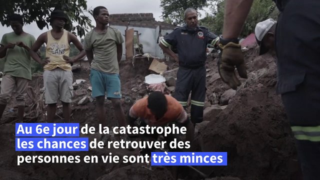 Afrique du Sud: de nouvelles pluies font obstacle aux secours après les tragiques inondations