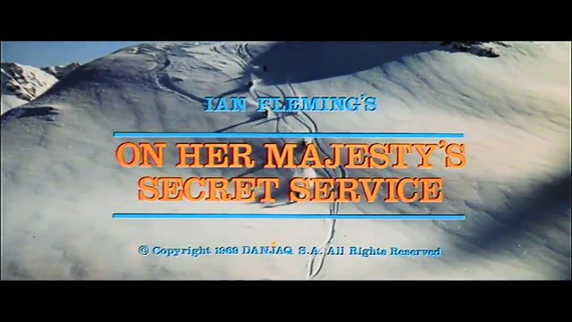 Au service secret de sa Majesté Bande-annonce (2) VO