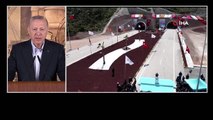 Cumhurbaşkanı Erdoğan, Kemer – Kumluca Yolu 'Phaselis Tüneli' Açılış Töreni'ne video konferans yöntemiyle bağlandı