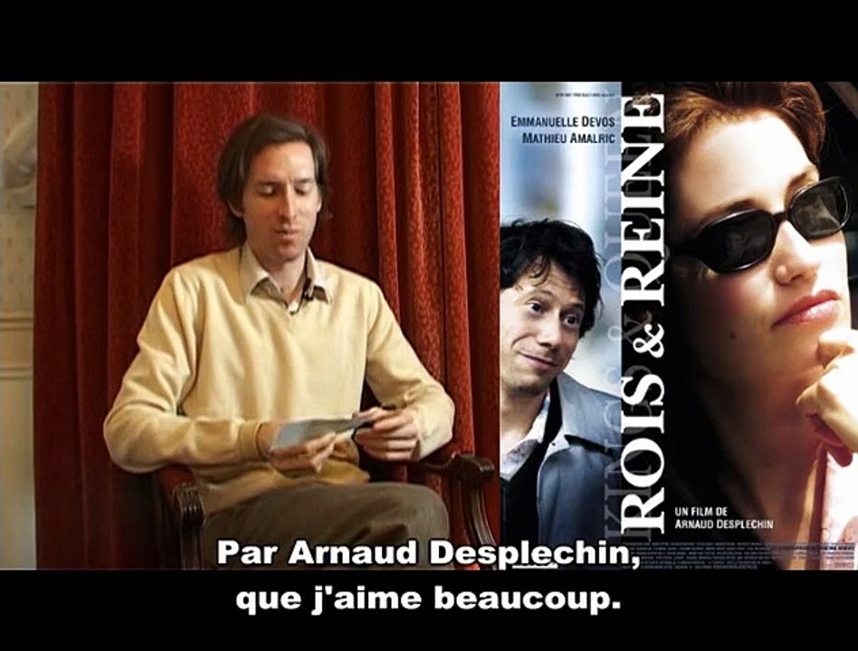 Wes Anderson Interview 4: A bord du Darjeeling Limited
