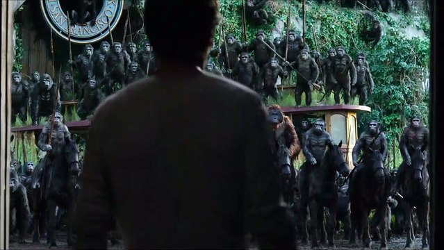 La Planète des singes : l'affrontement - EXTRAIT VOST Les singes ne veulent pas la guerre