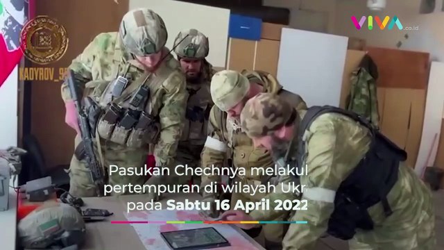 Taktik Baru Resimen Chechnya Habisi Tentara Ukraina