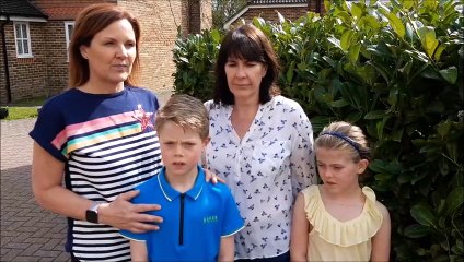 A Southwater family is  frustrated at the wait to accommodate a Ukrainian family