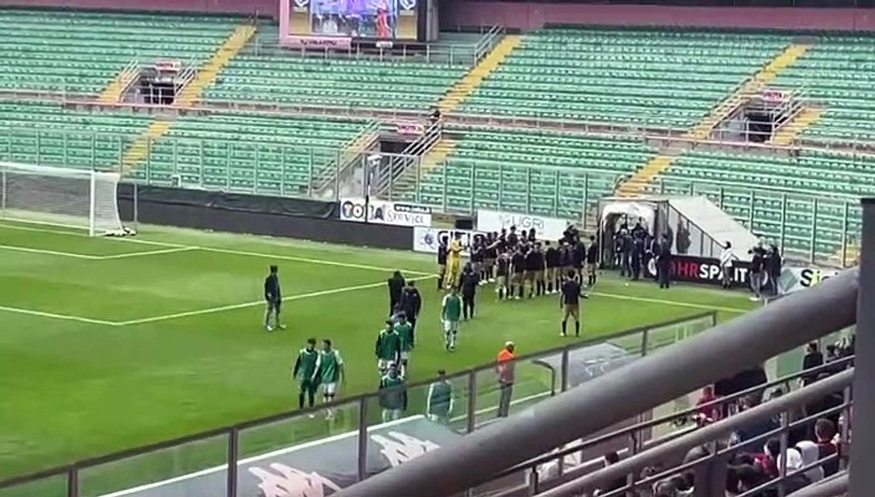 L'amichevole del Palermo al Barbera contro la Primavera
