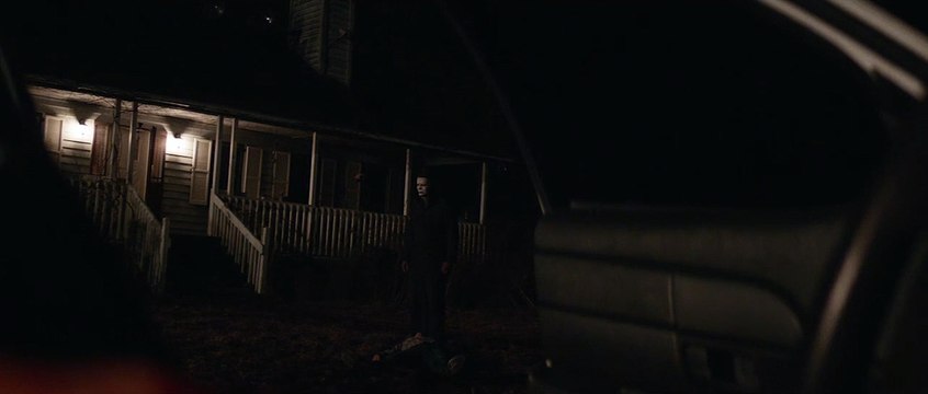 Halloween EXTRAIT VO Michael Myers tente d'entrer