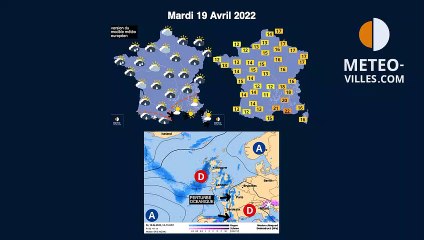 prévisions météo du samedi 16 avril 2022
