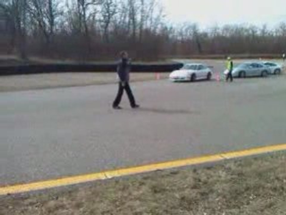 Porsche cour de pilotage