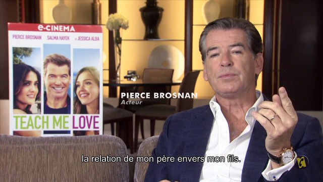 Toutes les raisons d'aimer Teach me love selon Pierce Brosnan