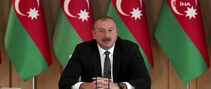 İlham Aliyev'den ikiyüzlü Batı'ya çok sert Bayraktar TB2 tepkisi: Karabağ'da ölüm silahı diyordunuz