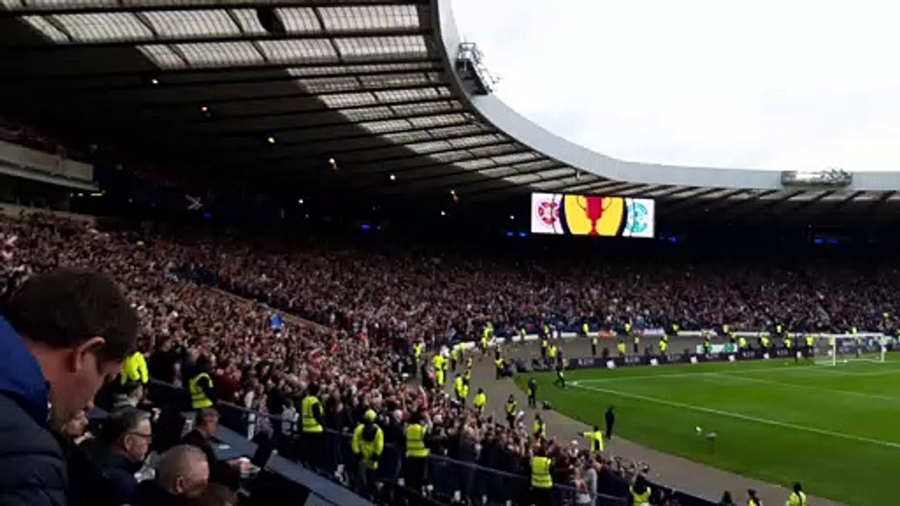 Scottish Cup Semi Final Hearts v Hibernian Hampden