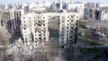 El distrito este de la ciudad de Mariúpol, destrozado tras semanas de asedio ruso