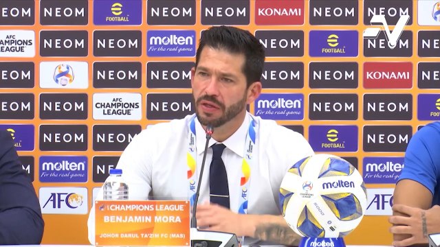 Ketua Jurulatih Johor DT, Benjamin Mora tidak terkejut dengan prestasi anak buahnya