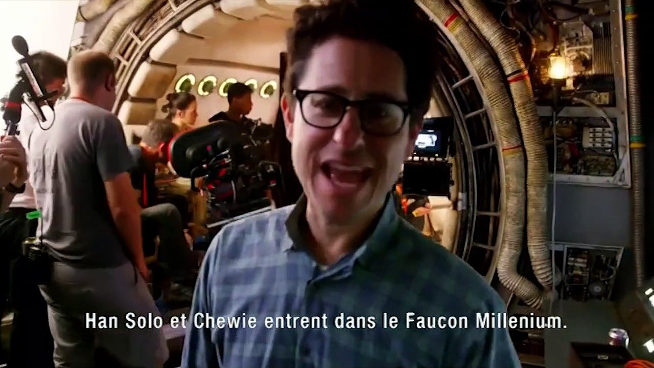 L'extrait d'un bonus du DVD / Blu Ray de Star Wars 7 !